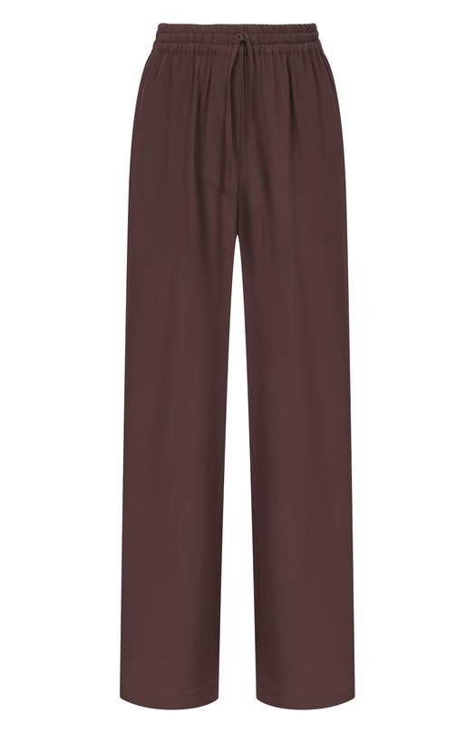 Шелковые брюки P.A.R.O.S.H. D230730/SWEET26 Коричневый D230730/SWEET26