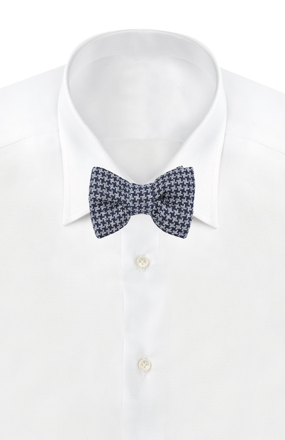 Галстук-бабочка из смеси шелка и льна TOM FORD, арт. 3TF66/4CH, фото 2