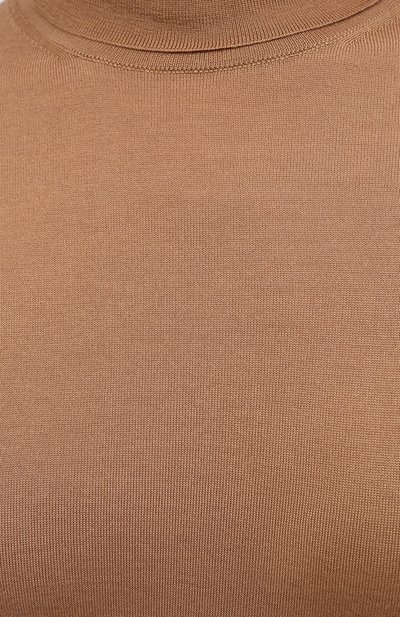 Водолазка из кашемира и шелка LORO PIANA бежевого цвета по цене 88750 руб., арт. FAI2505, фото 5 Водолазка из кашемира и шелка LORO PIANA, арт. FAI2505, фото 5