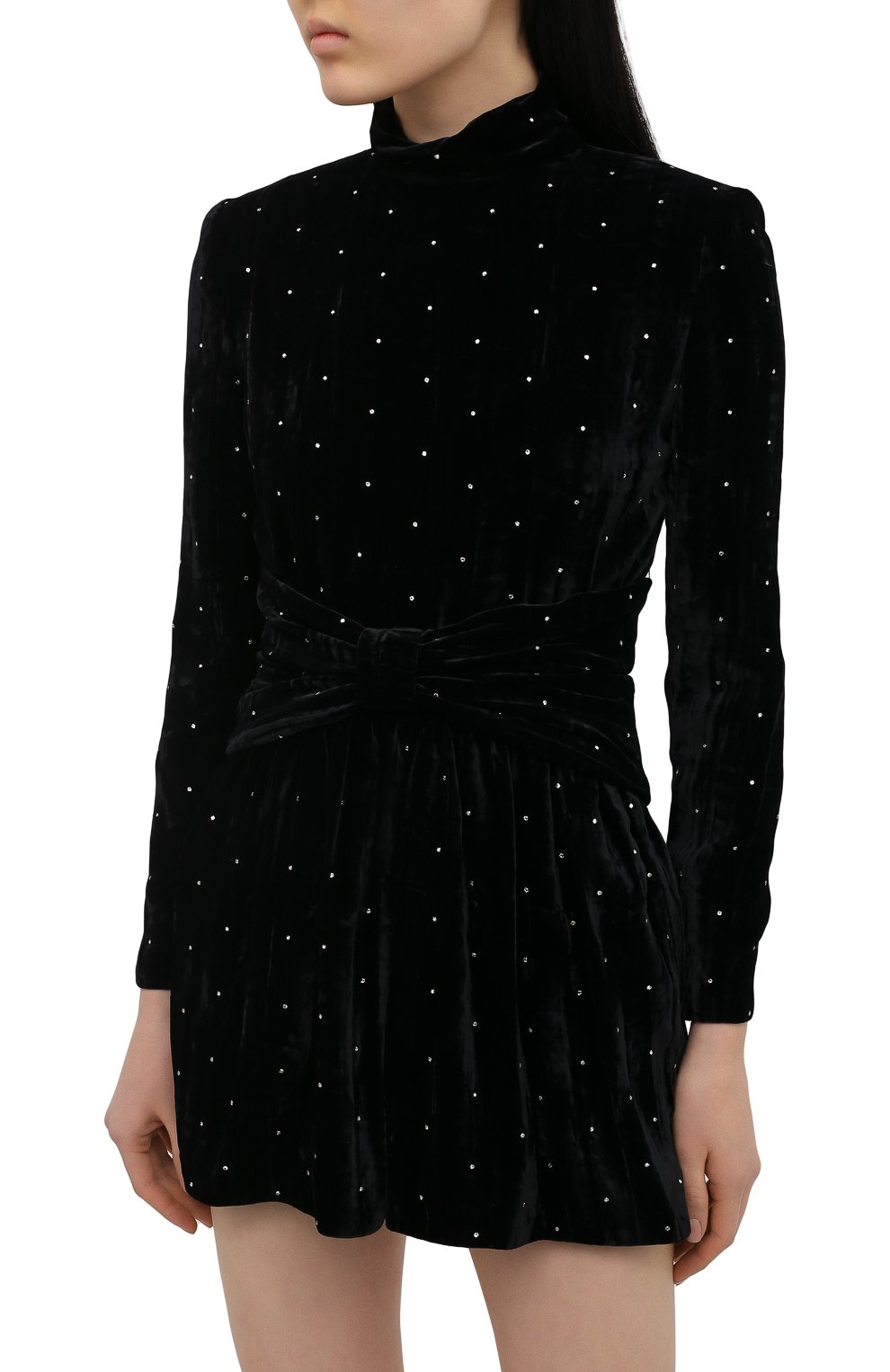 Бархатный комбинезон SAINT LAURENT, арт. 644606/Y130R, фото 3