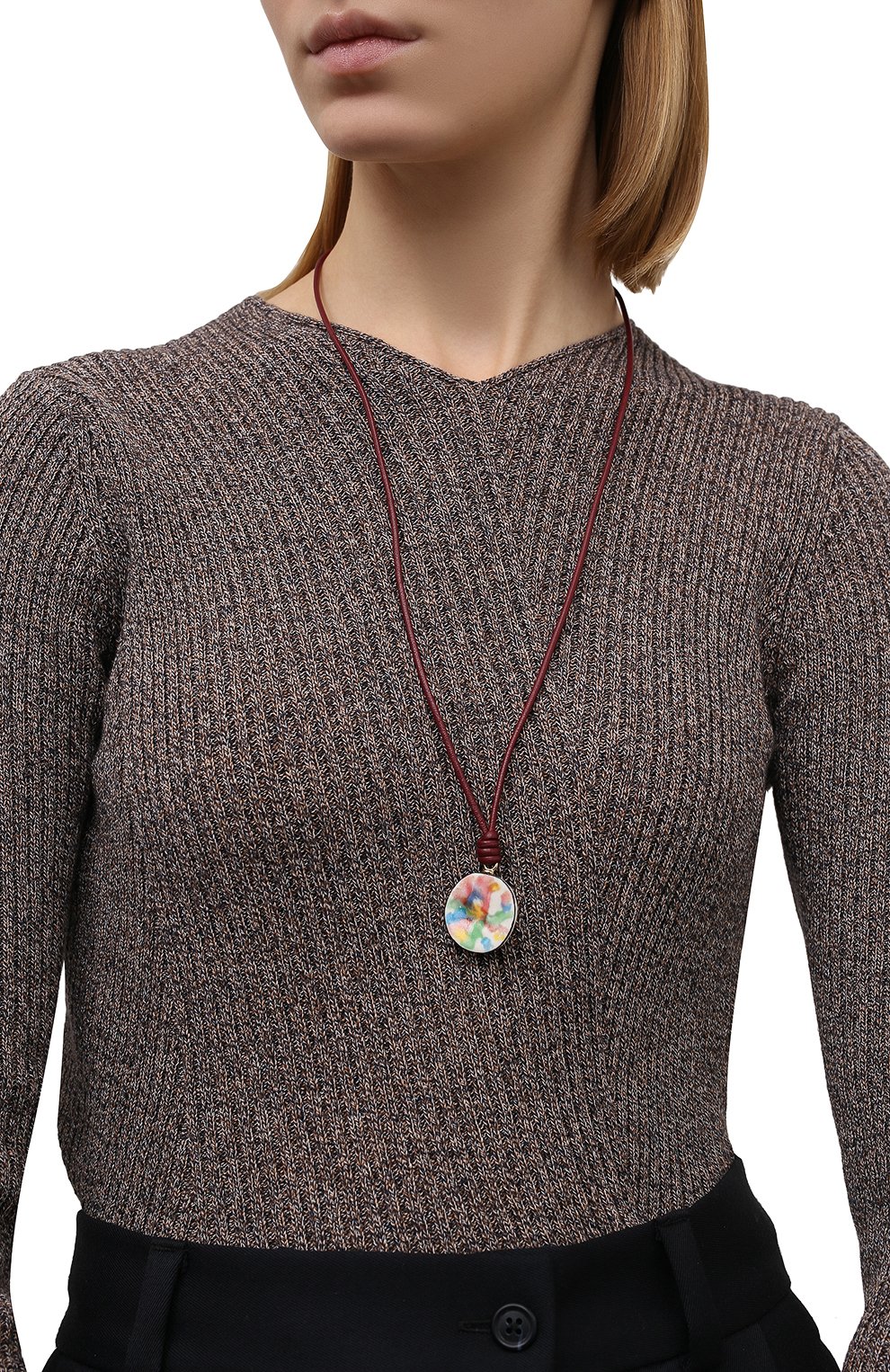 Кулон на шнурке CHLOÉ, арт. CHC21WK972F65, фото 2