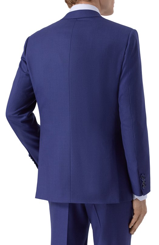 Шерстяной костюм Brioni RA00A0/01A4C Синий  RA00A0/01A4C Фото 3