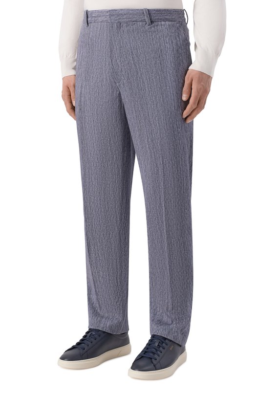 Хлопковые брюки Circolo 1901 CN5255 Синий  CN5255 Фото 3