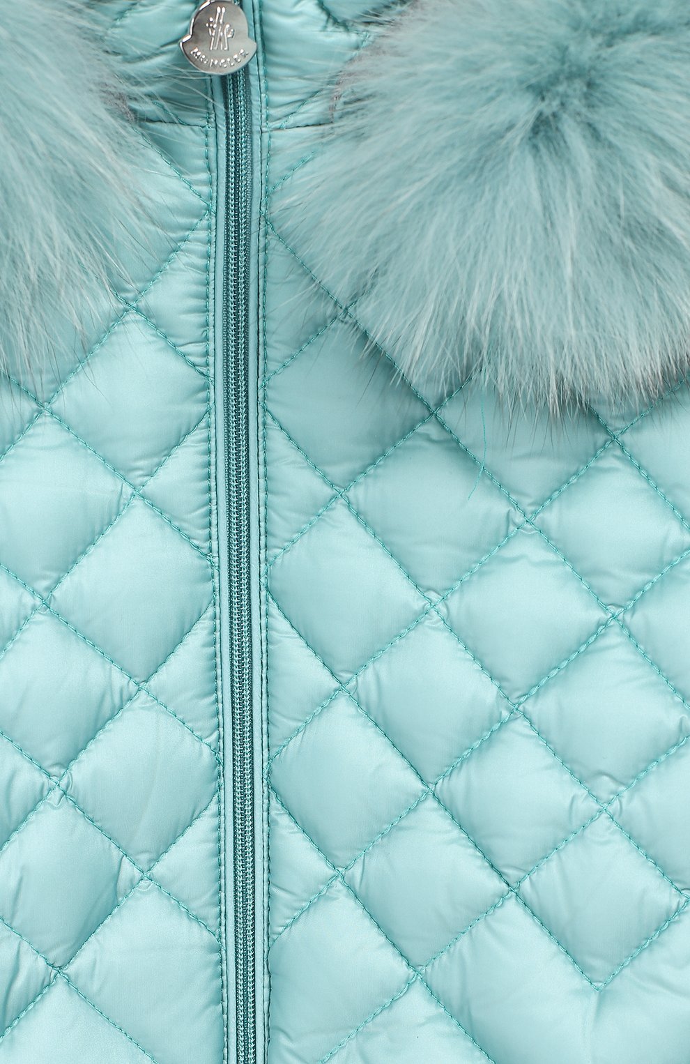 Стеганое пальто на молнии с капюшоном MONCLER ENFANT, арт. D2-951-49932-25-53048, фото 3