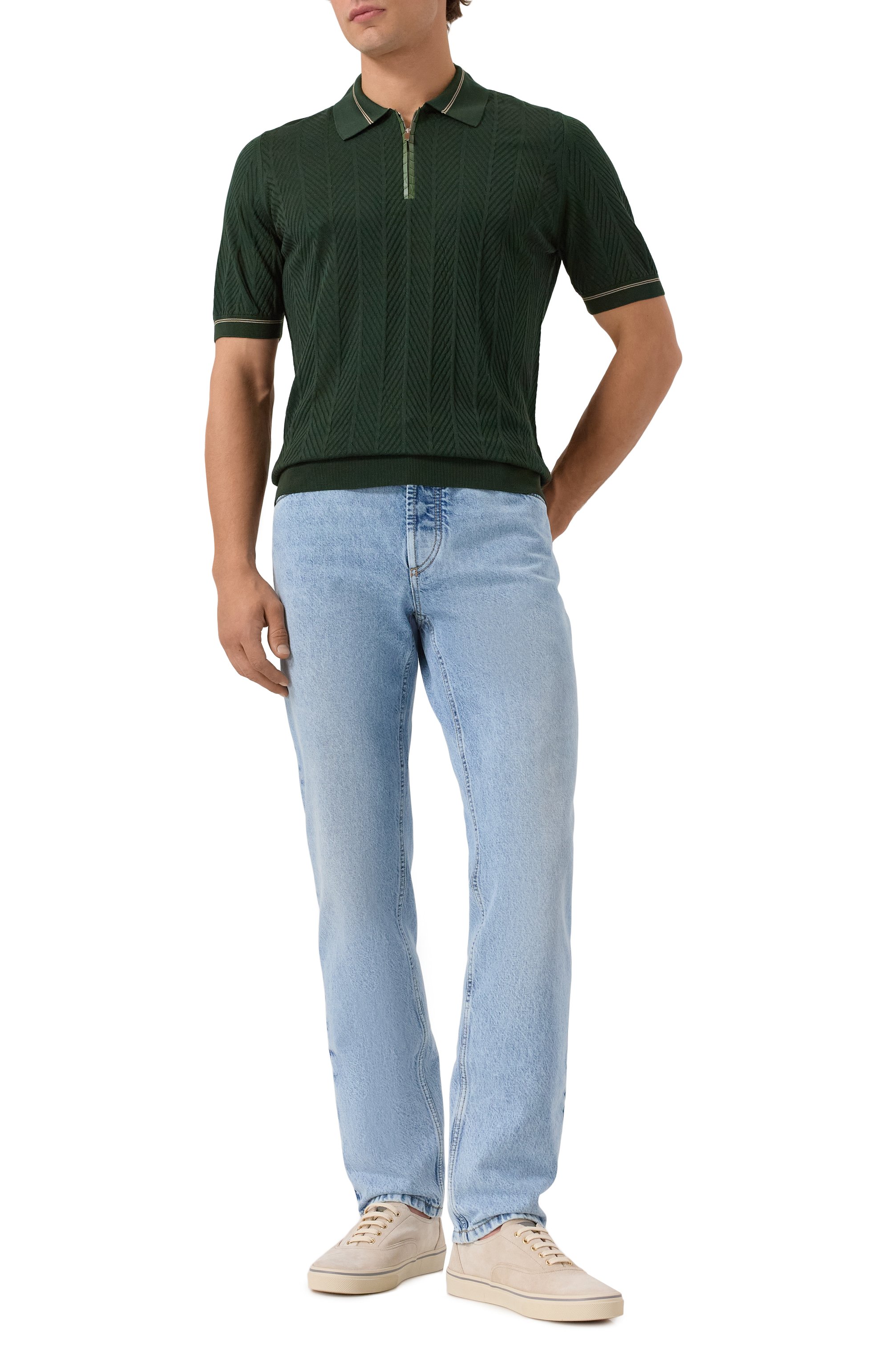 Замшевые кеды BRUNELLO CUCINELLI, арт. MPUCSGZ334, фото 2