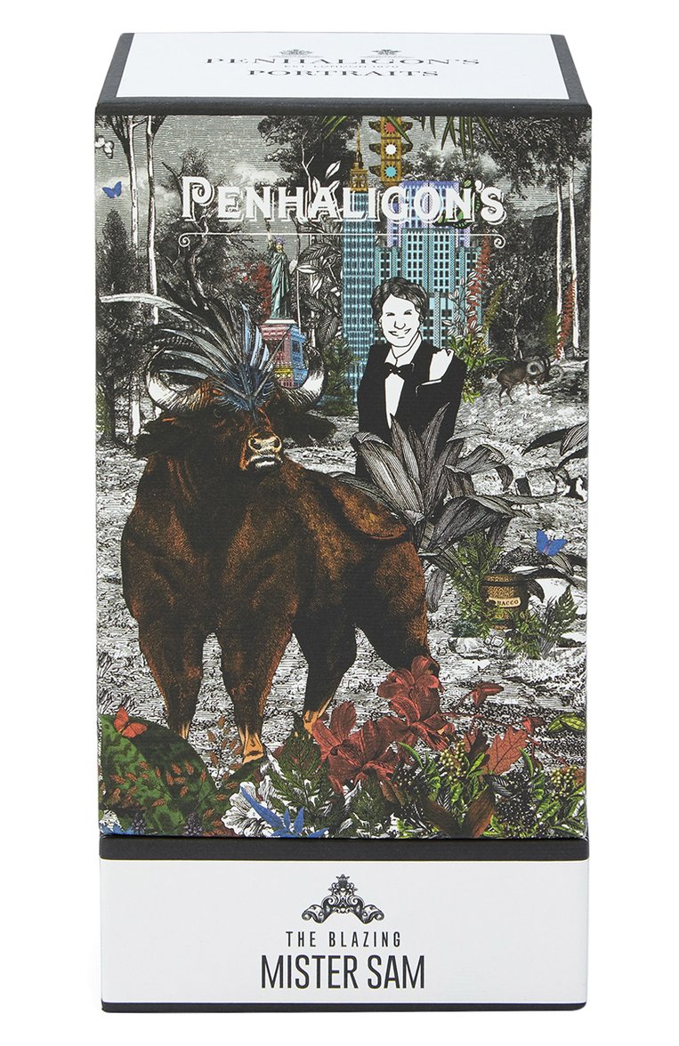 Парфюмерная вода the portraits the blazing mr sam (75ml) PENHALIGON'S бесцветного цвета, арт. 793675018769 | Фото 2 (Статус проверки: Проверена категория; Тип продукта - парфюмерия: Парфюмерная вода; Региональные ограничения белый список (Axapta Mercury): Не проставлено; Нос: Не проставлено; Тип аромата: Древесный; Автоматизация Diginetica: Не назначено; Ограничения доставки: flammable)