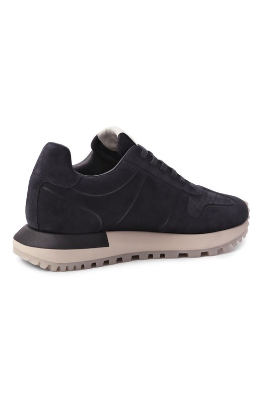 Замшевые кроссовки Emporio Armani EM003740/AF19728 Синий  EM003740/AF19728 Фото 5