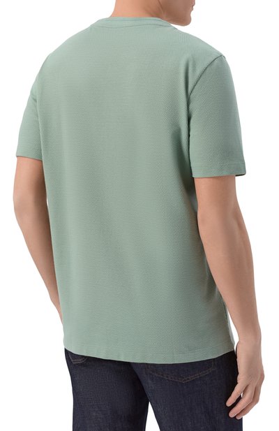 Хлопковая футболка BOSS, арт. 50452680, фото 4