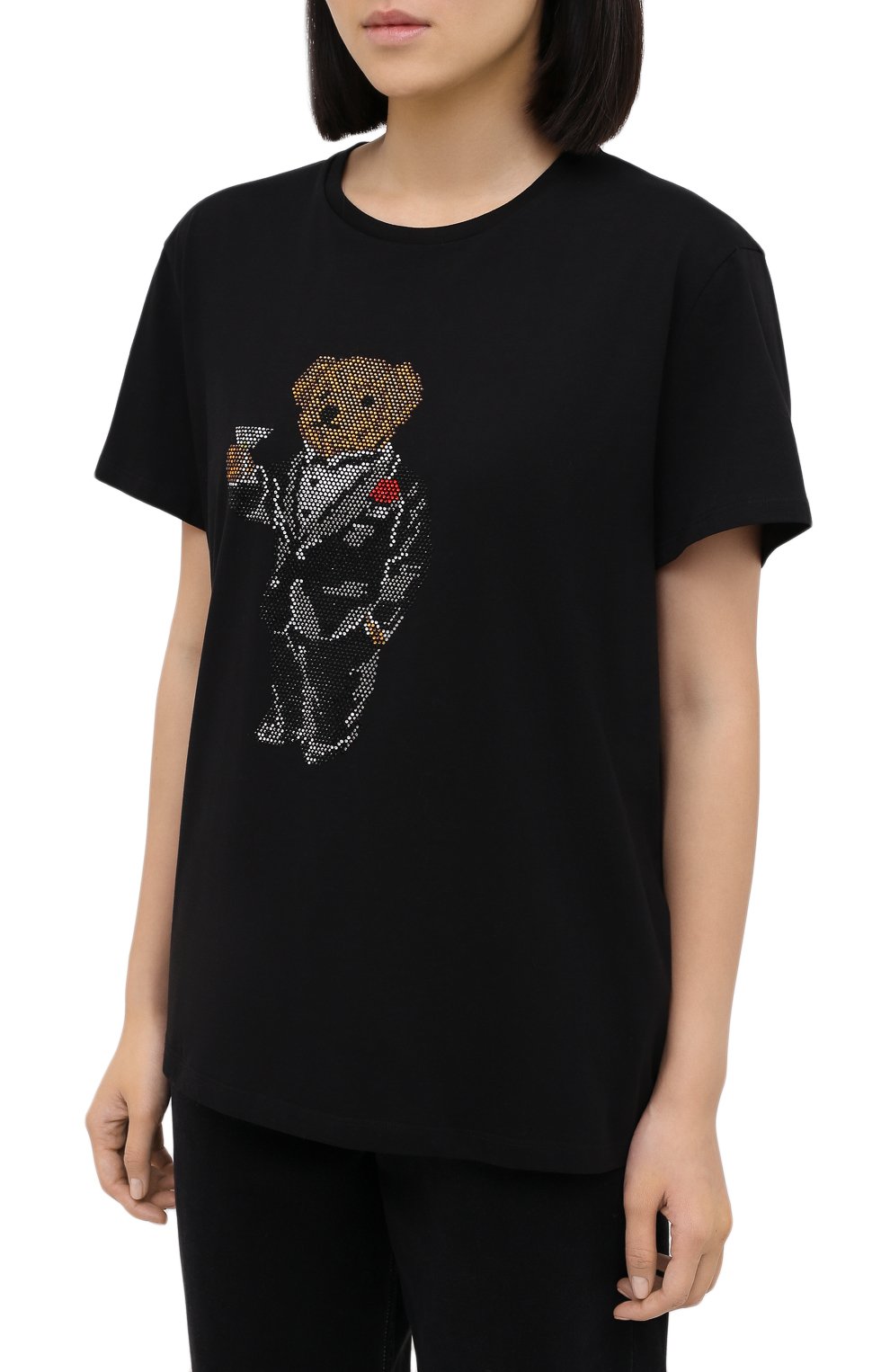 Хлопковая футболка RALPH LAUREN, арт. 293835490, фото 3