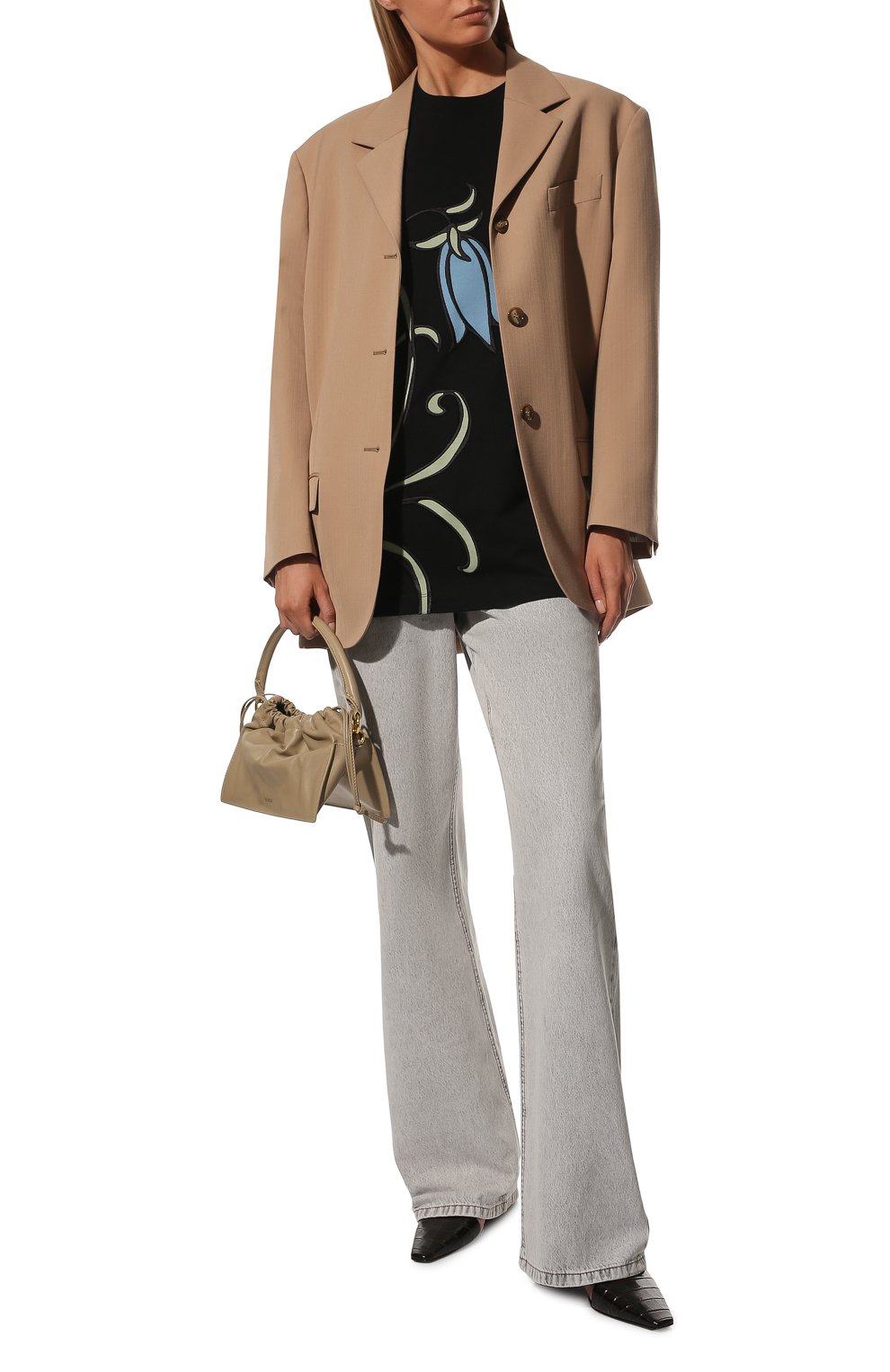 Хлопковая футболка bluebell LOEWE, арт. S800Y22X05, фото 2