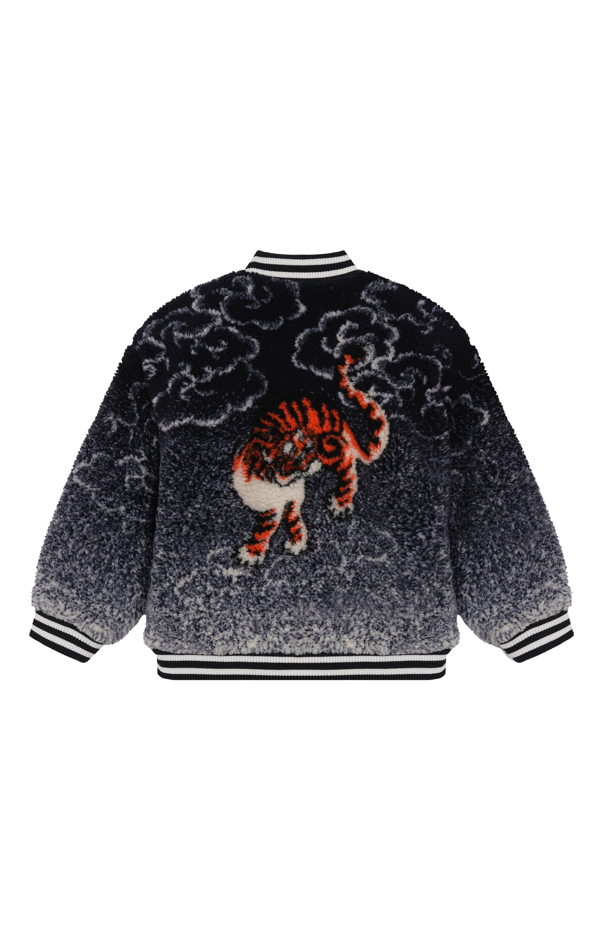 Бомбер KENZO синего цвета по цене 38850 руб., арт. K61452, фото 2 Бомбер KENZO, арт. K61452, фото 2