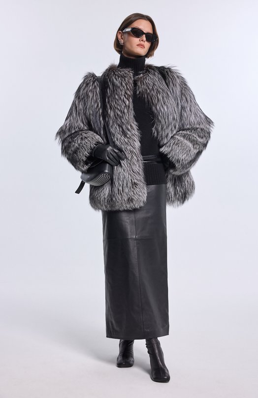 Кожаные ботильоны Dries Van Noten WW232-358/140 Чёрный  WW232-358/140 Фото 7