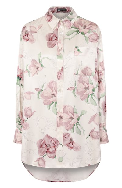 Женская атласная блузка COLOMBO, арт. CM00399/F/T0603-U-1V