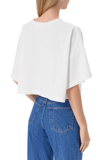 Хлопковая футболка arli AGOLDE, арт. A7370-1521, фото 4