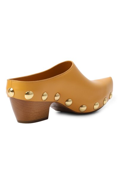 Кожаные клоги gondola BOTTEGA VENETA, арт. 866998/V6HR0, фото 5