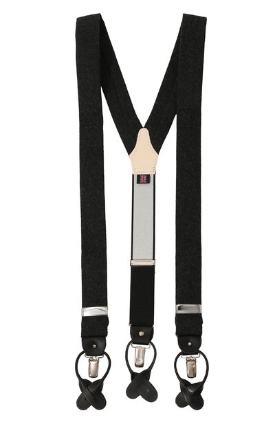 Мужские вельветовые подтяжки ALBERT THURSTON, арт. 20 2IN1