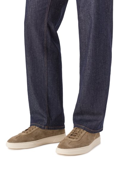 Замшевые кеды kieran BOSS, арт. 50554611, фото 3