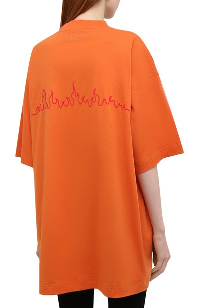 Хлопковая футболка VETEMENTS, арт. UE52TR210X 1611/W, фото 4
