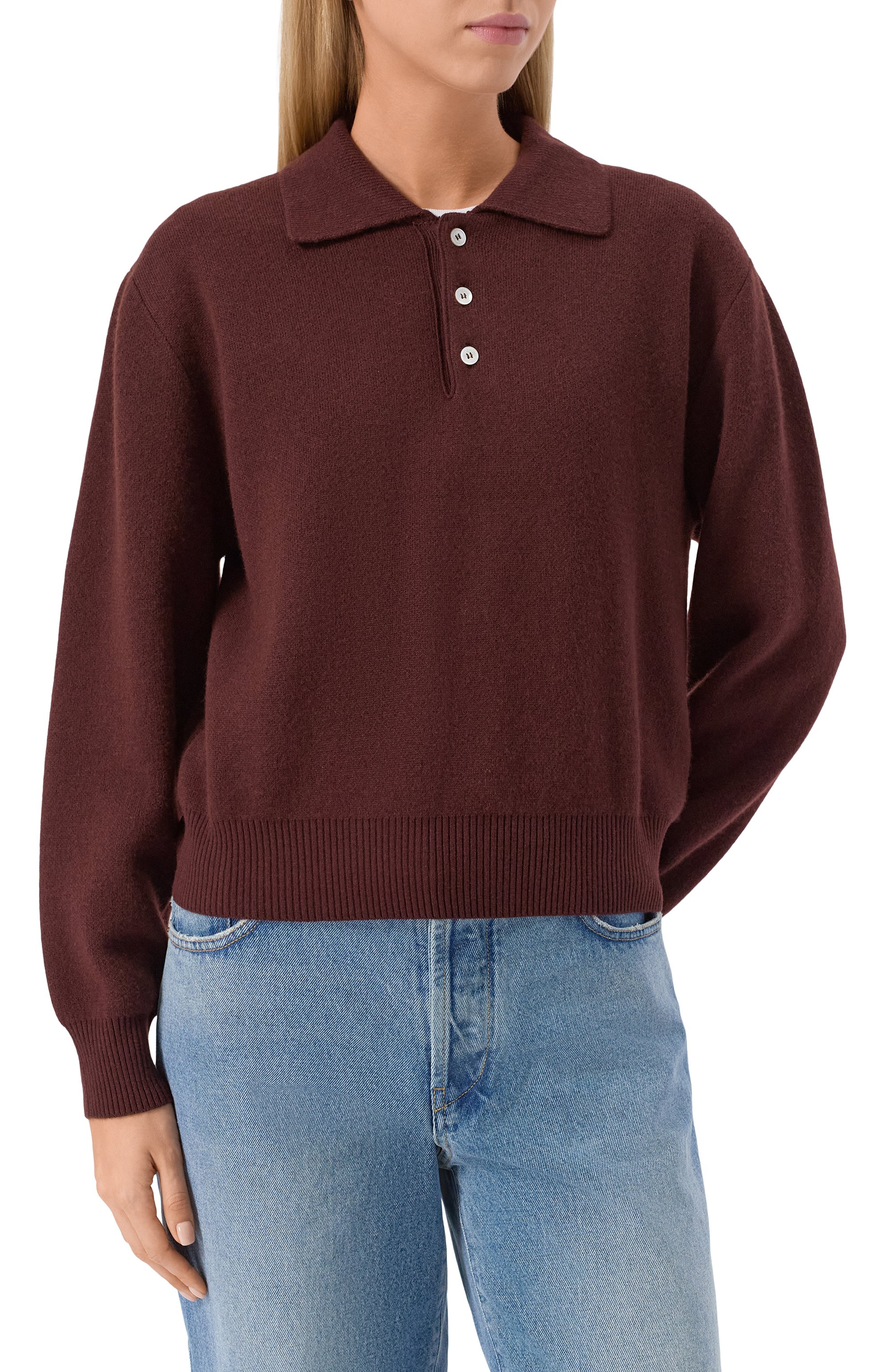 Поло из шерсти и вискозы DUNST, арт. UDSW5C106W2, фото 3