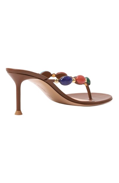 Кожаные мюли shanti thong 70 GIANVITO ROSSI, арт. G15230.70RIC.XCNTECU, фото 5