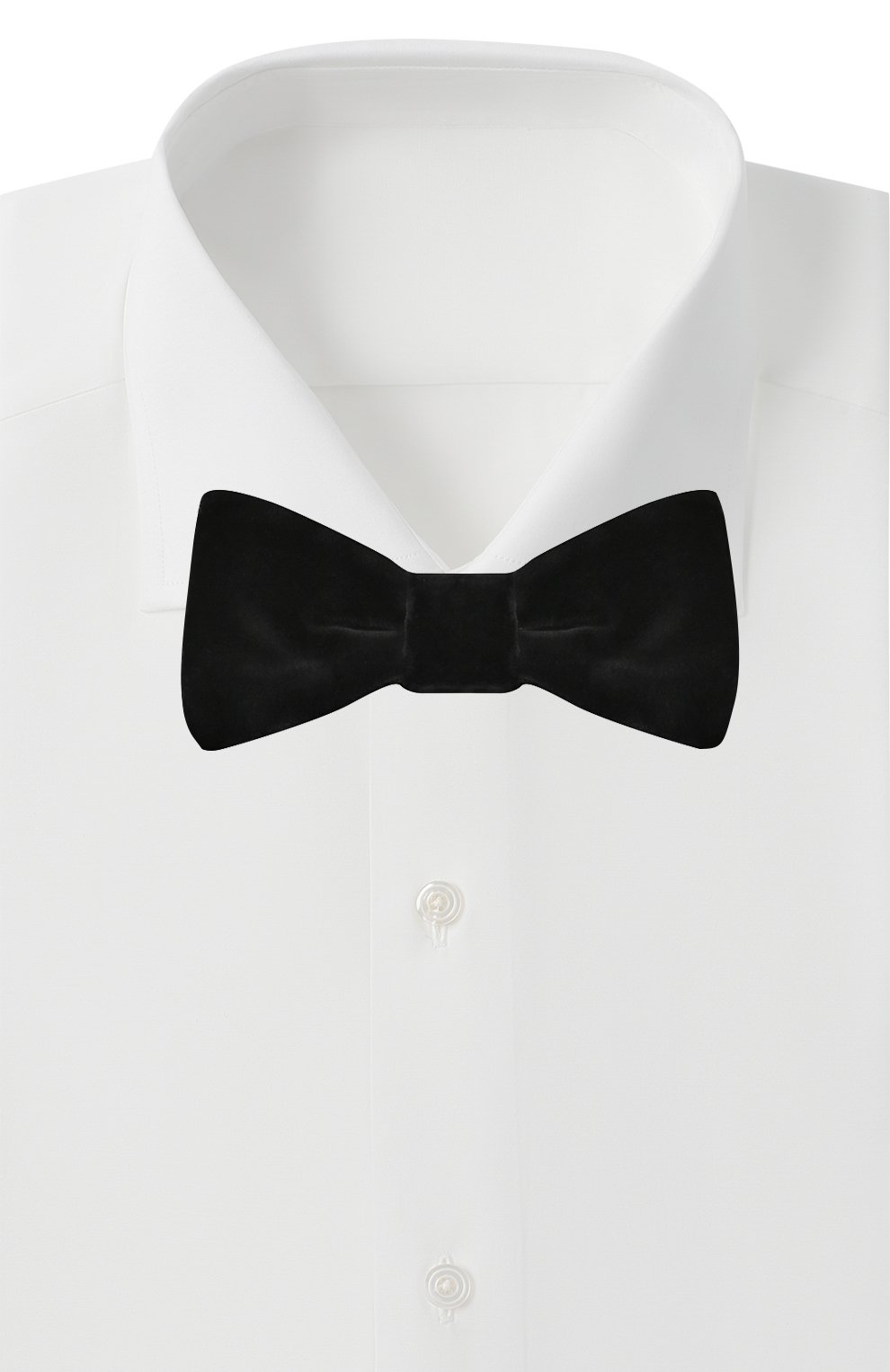 Хлопковый галстук-бабочка ZEGNA черного цвета по цене 17450 руб., арт. Z8D66/48V, фото 2 Хлопковый галстук-бабочка ZEGNA, арт. Z8D66/48V, фото 2