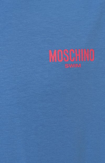 Хлопковая футболка MOSCHINO, арт. A0704/9408, фото 5