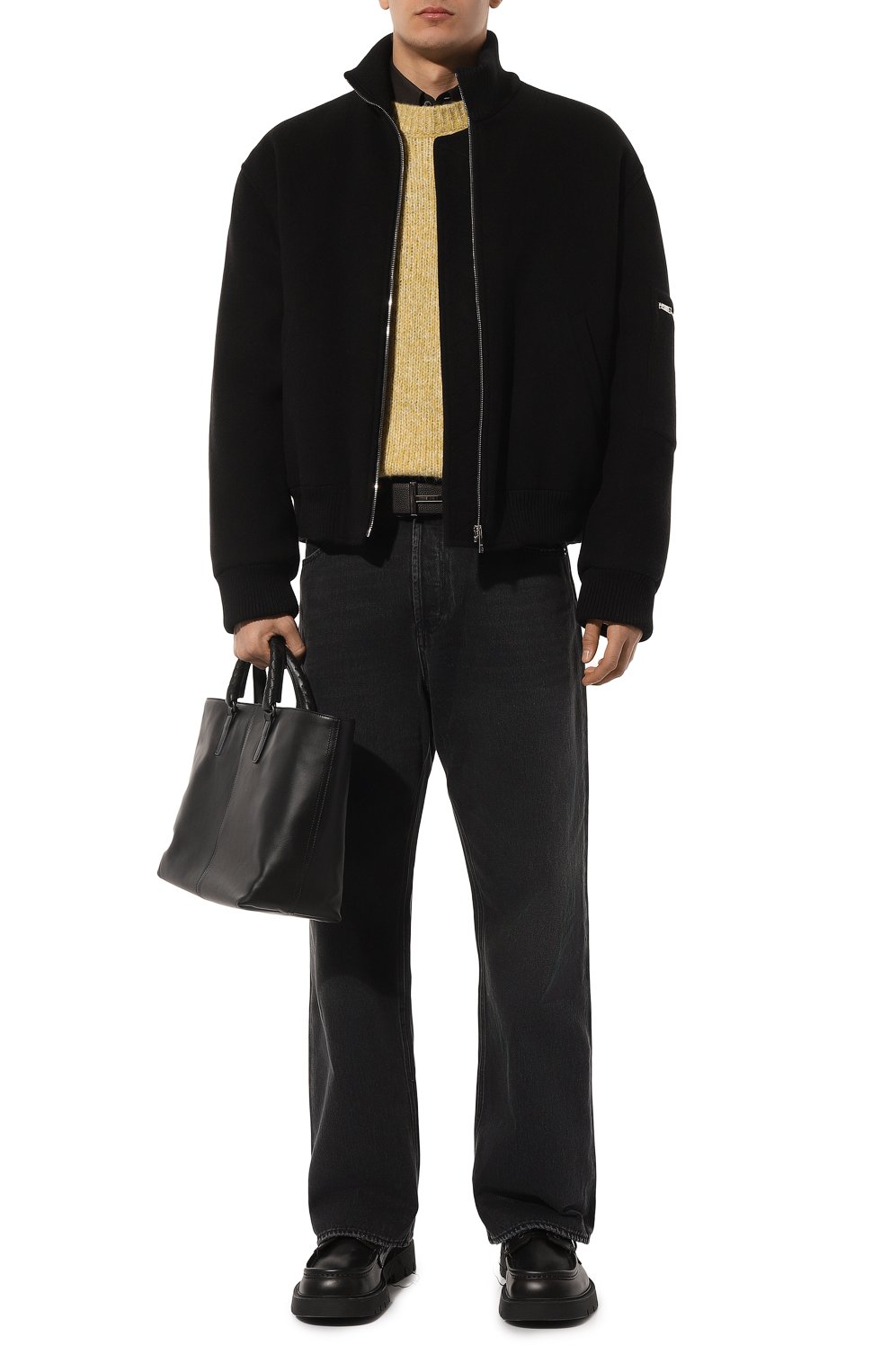Кожаная сумка-тоут BOTTEGA VENETA, арт. 522899/V4640, фото 7