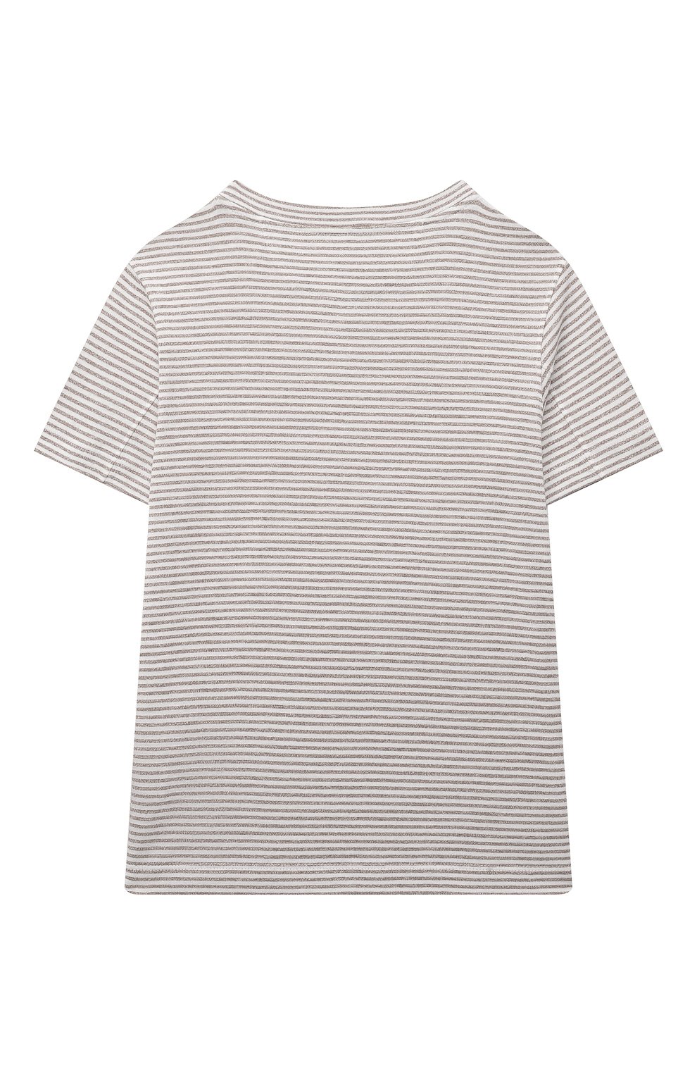 Хлопковая футболка BRUNELLO CUCINELLI, арт. BTS81T128B, фото 2