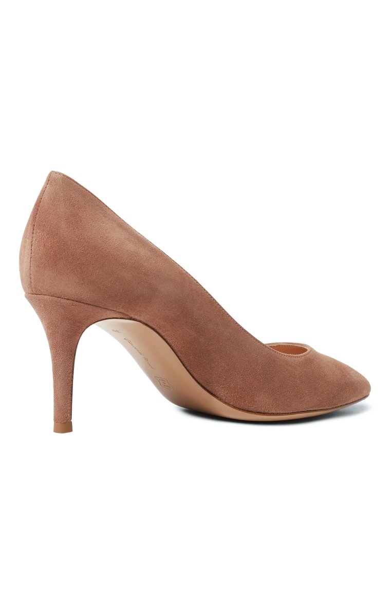 Женские замшевые туфли gianvito 70 GIANVITO ROSSI розового цвета, арт. G26770.70RIC.CAMPRAL | Фото 5 (Подошва: Плоская; Каблук высота: Средний; Материал внутренний: Натуральная кожа; Материал внешний: Замша, Натуральная кожа; Каблук тип: Шпилька; Статус проверки: Проверена категория; Ювелирные украшения: Назначено; толщина подошвы: 1; ширина носка стельки: 7,5, 7,4)