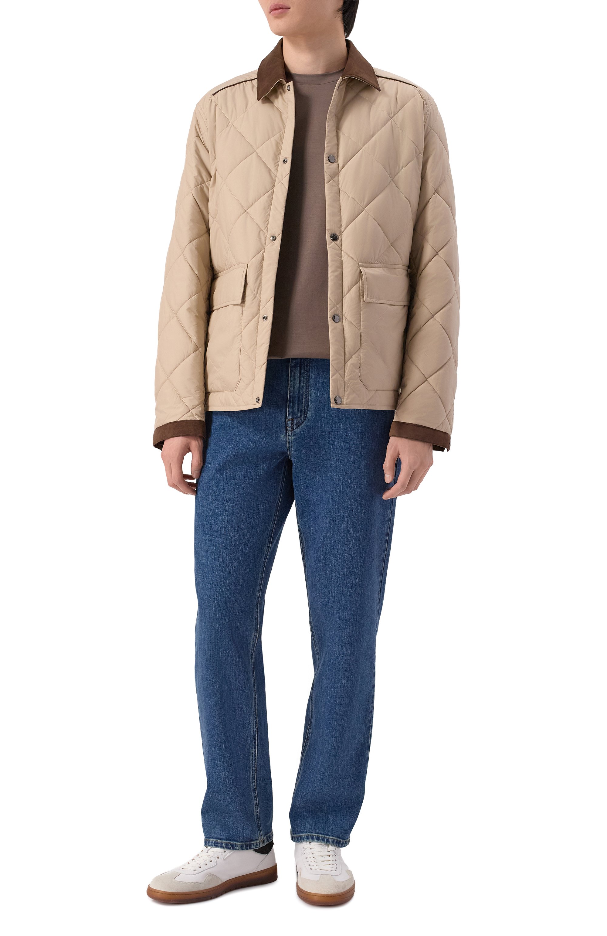 Хлопковая футболка PAUL&SHARK, арт. 99311024, фото 2