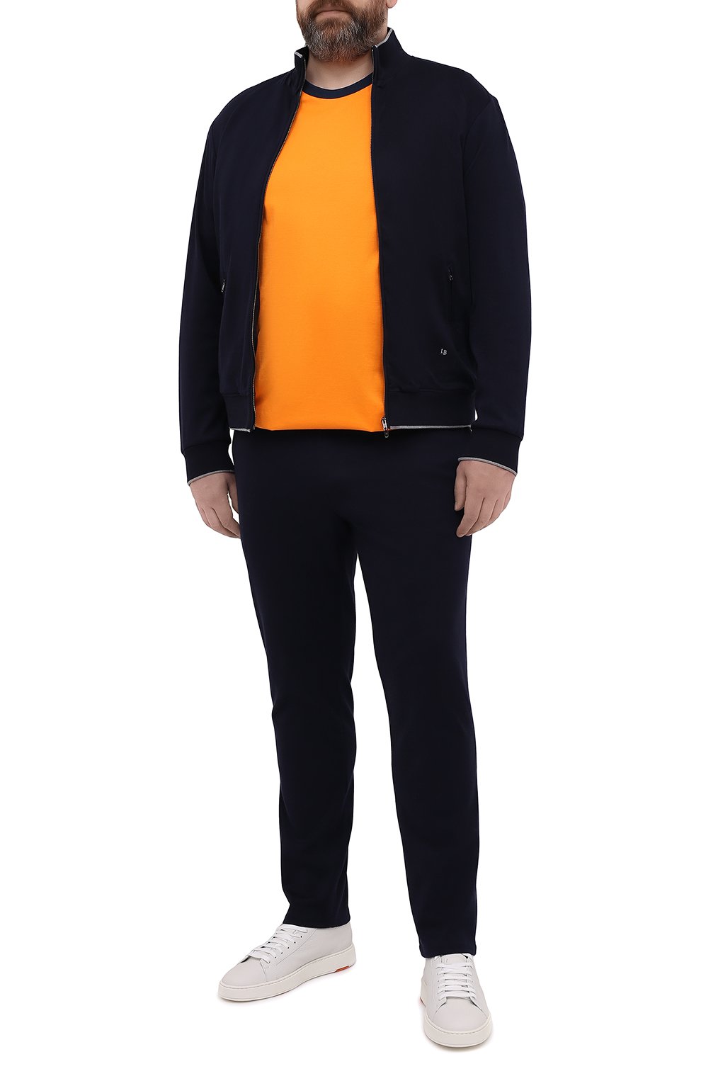 Хлопковая футболка PAUL&SHARK, арт. 21411067/C00/3XL-6XL, фото 2