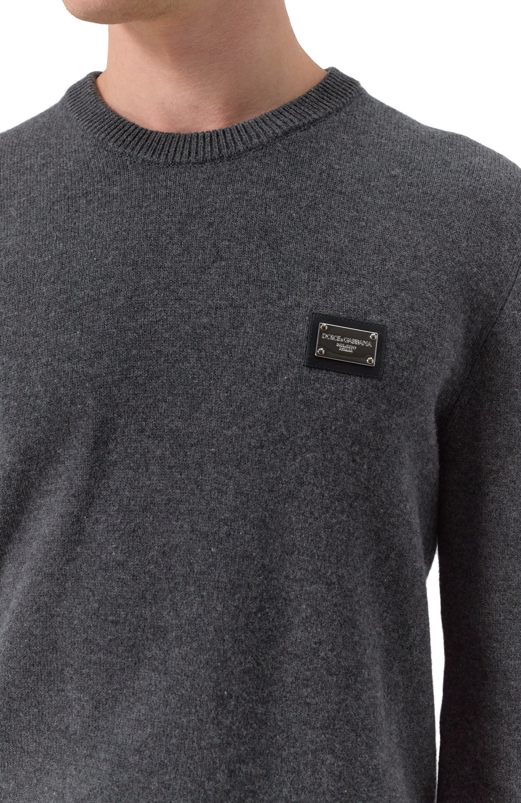 Джемпер из шерсти и кашемира DOLCE & GABBANA, арт. GX039T/JFMHL, фото 5