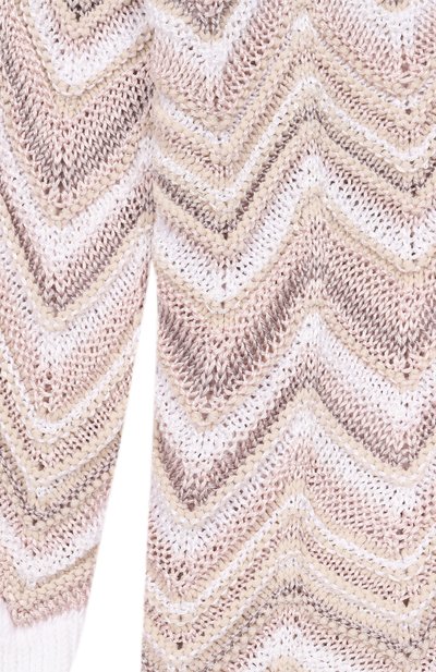 Кардиган MISSONI бежевого цвета по цене 49950 руб., арт. MY9A20/X0257_001, фото 3 Кардиган MISSONI, арт. MY9A20/X0257_001, фото 3