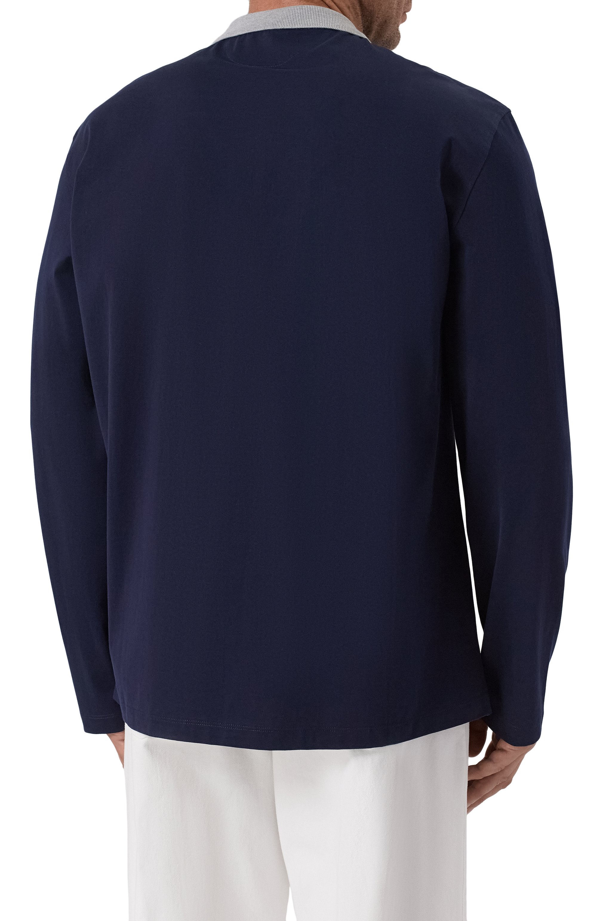 Хлопковое поло BRUNELLO CUCINELLI, арт. M0B138791W, фото 4