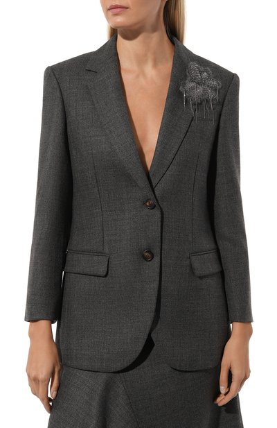 Шерстяной жакет BRUNELLO CUCINELLI, арт. MD5737001P, фото 3