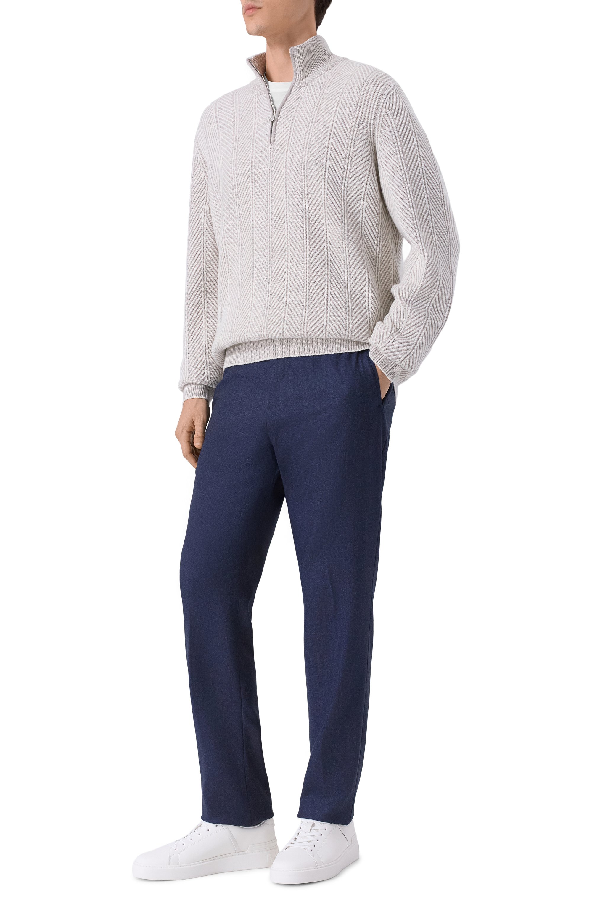 Кашемировый свитер BRUNELLO CUCINELLI, арт. M22709304, фото 2