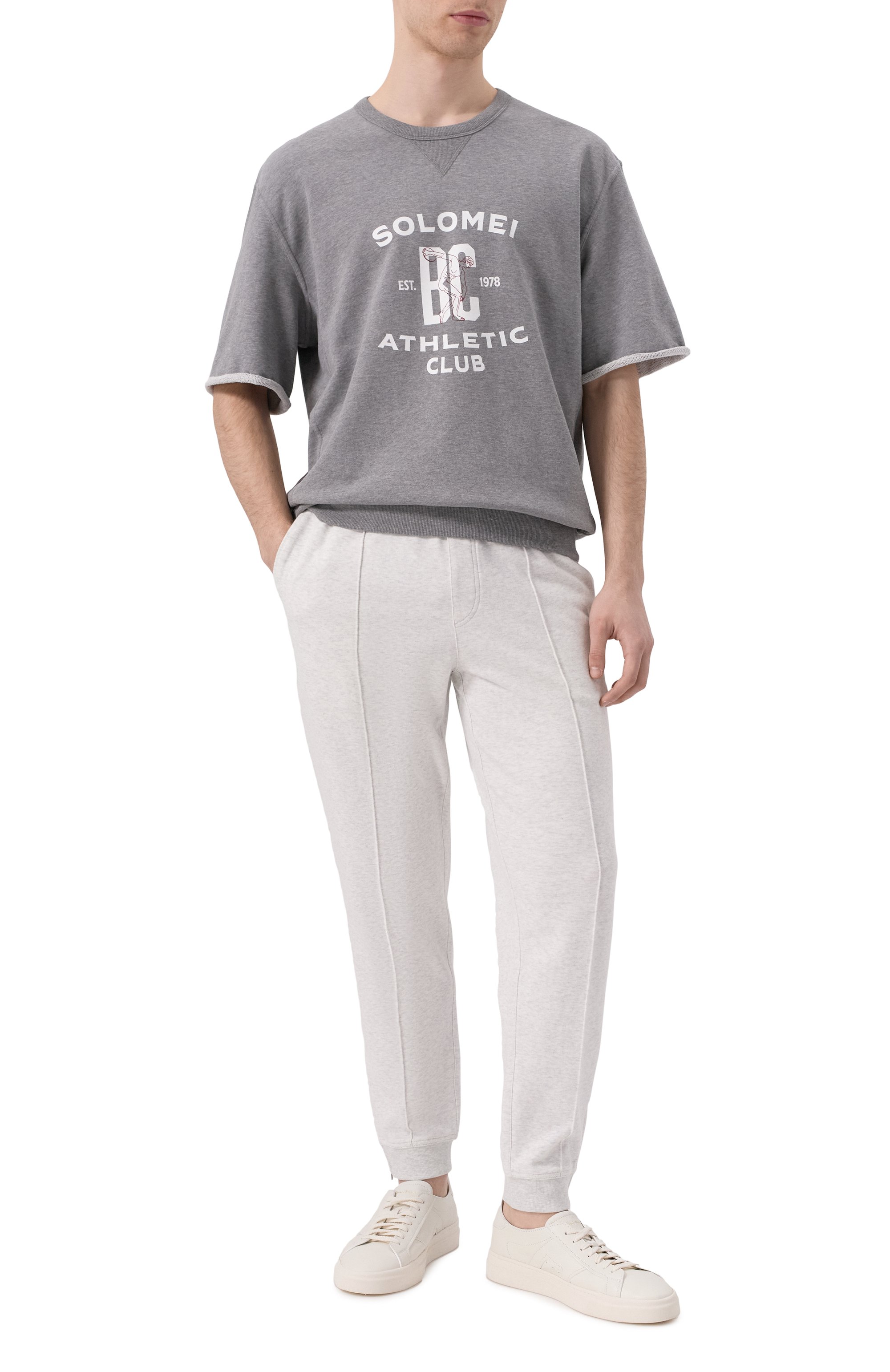 Хлопковый свитшот BRUNELLO CUCINELLI, арт. MN05N3378G, фото 2