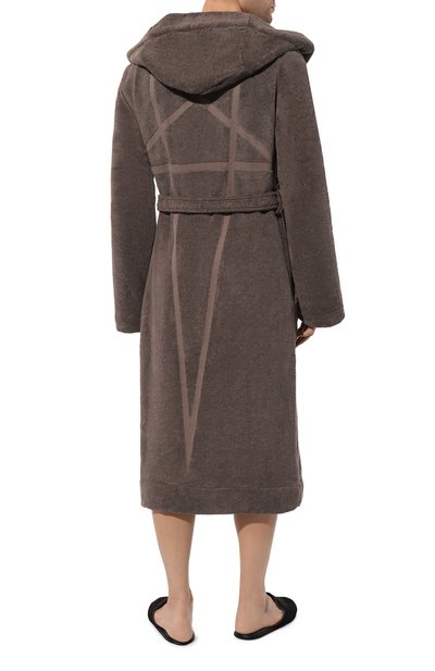 Хлопковый халат RICK OWENS, арт. RH0000002/SP0, фото 4