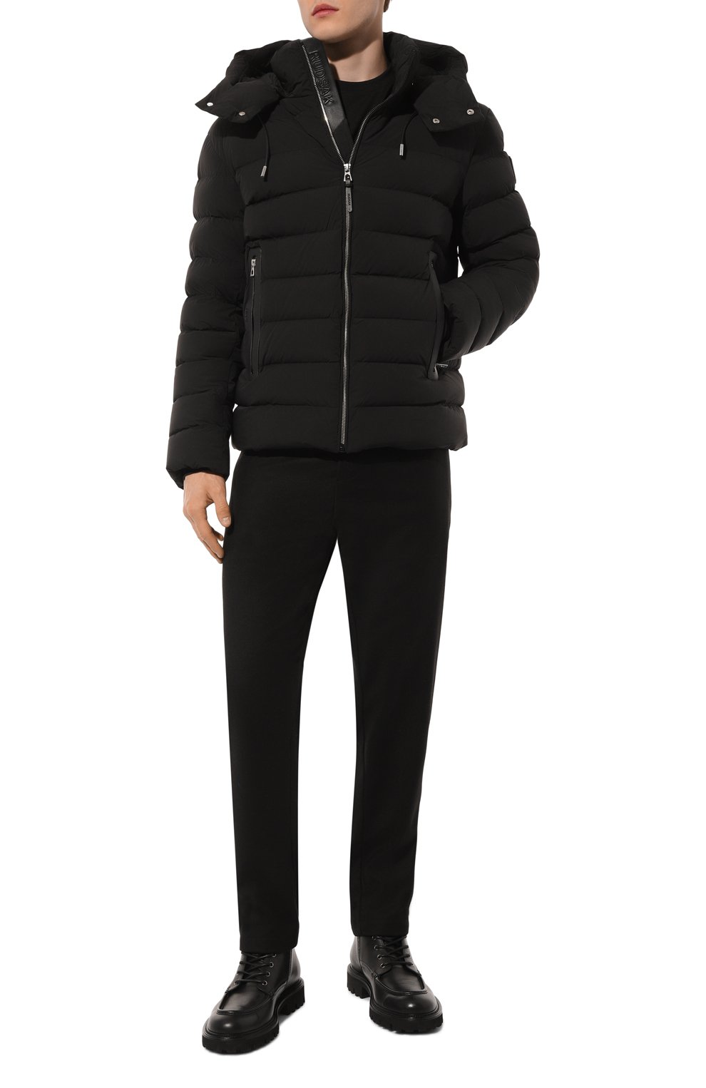 Пуховик RUDSAK черного цвета по цене 108000 руб., арт. 6124551/NAVAN, фото 2 Пуховик RUDSAK, арт. 6124551/NAVAN, фото 2