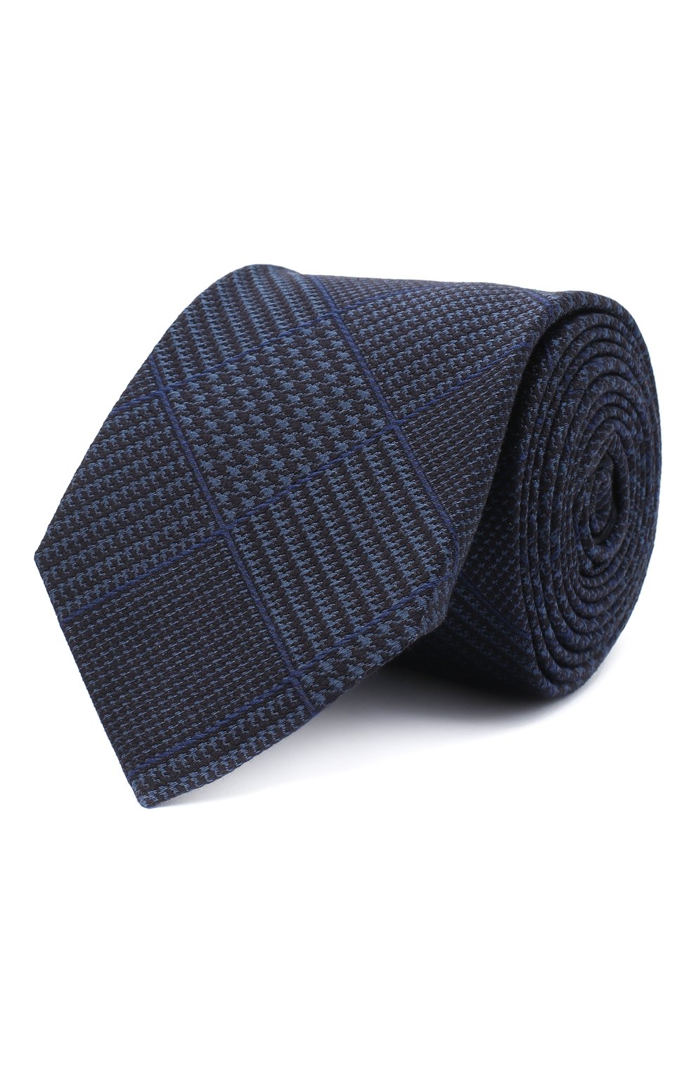 Шелковый галстук ZEGNA синего цвета по цене 23700 руб., арт. Z8E02/16Y, фото 1 Шелковый галстук ZEGNA, арт. Z8E02/16Y, фото 1