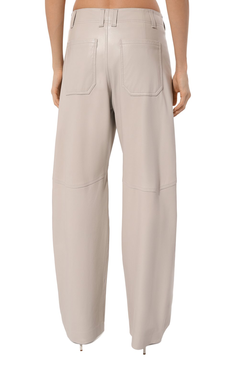 Кожаные брюки BRUNELLO CUCINELLI, арт. M0NGIP8551, фото 4