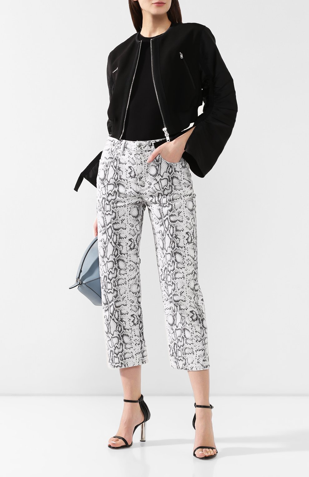 Джинсы с принтом ALEXANDER WANG, арт. 4D994439BY, фото 2