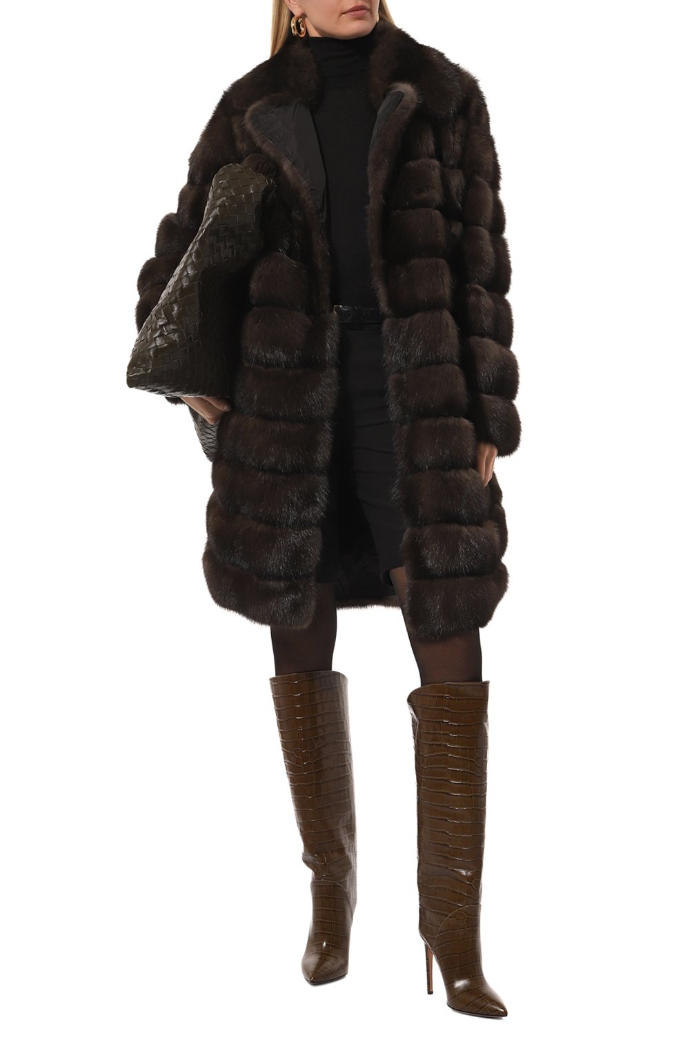 Шуба из соболя SIMONETTA RAVIZZA, арт. F04C0109Z1A, фото 2