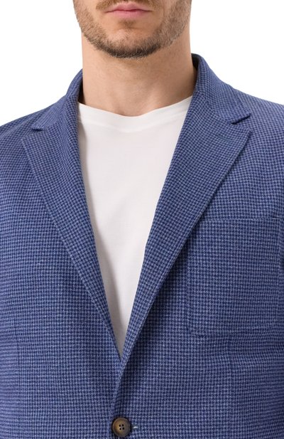 Хлопковый пиджак CANALI, арт. J0147/JJ02991, фото 5