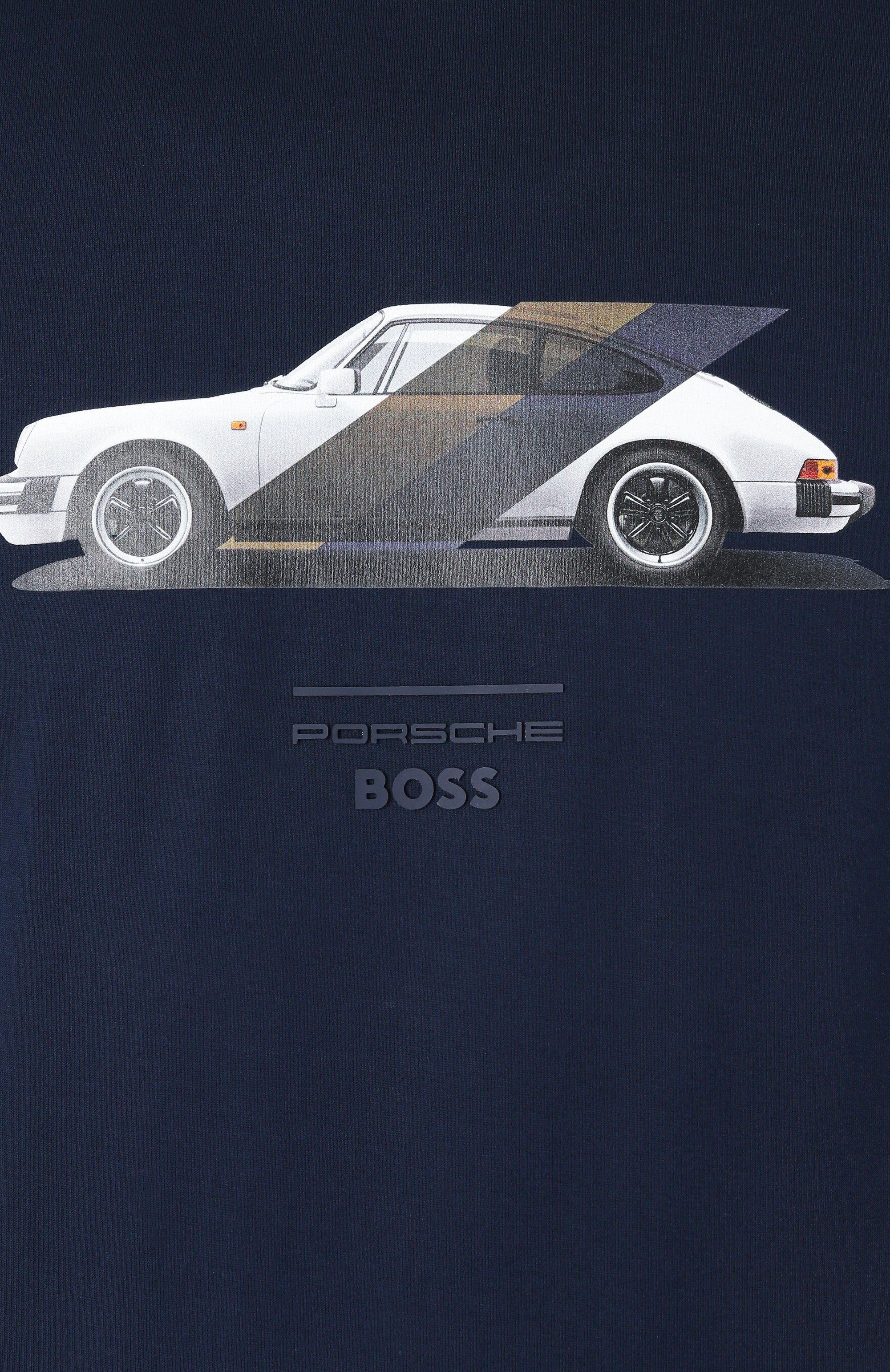 Хлопковая футболка boss x porsche BOSS, арт. 50531455, фото 6