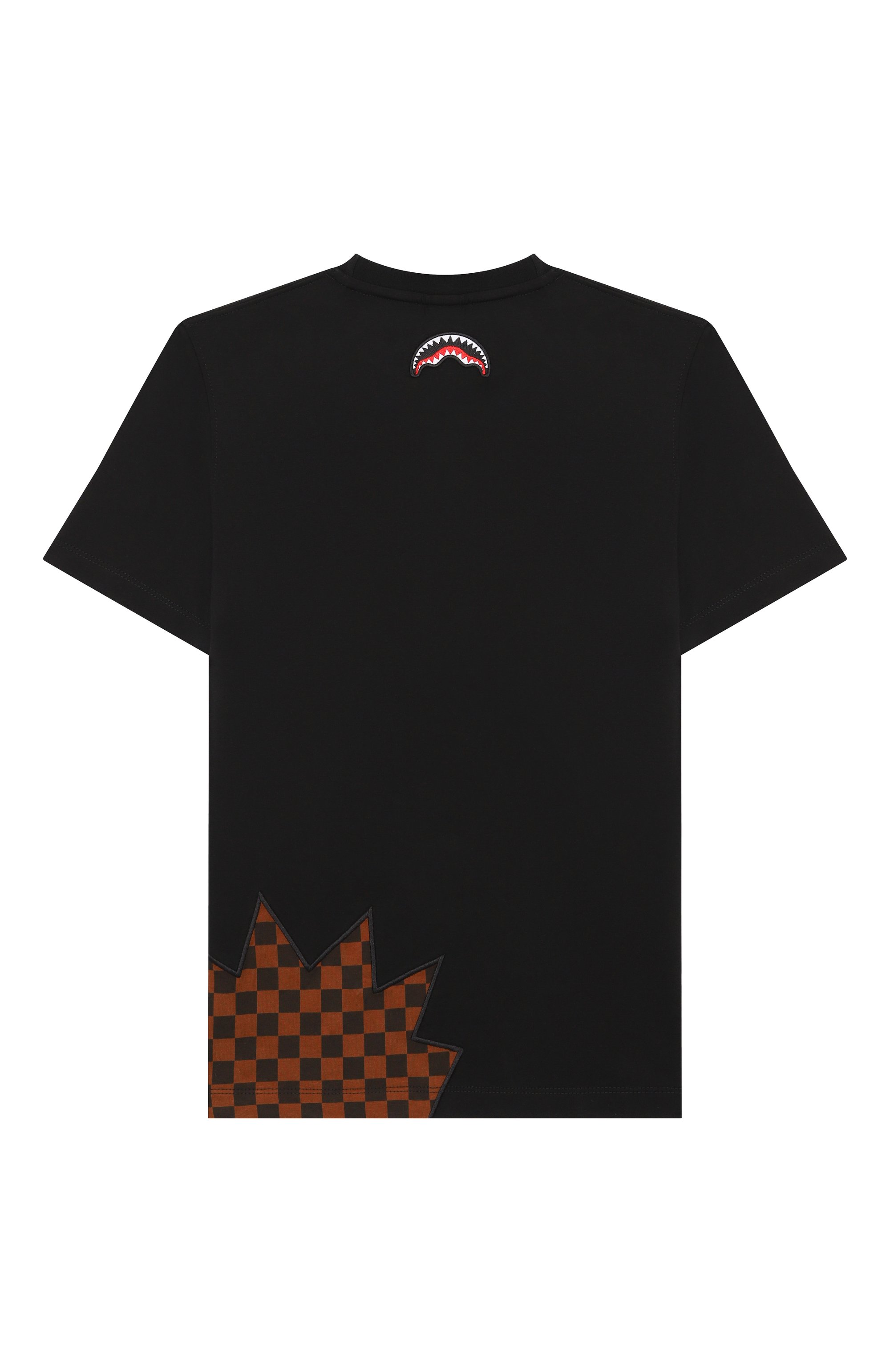 Хлопковая футболка SPRAYGROUND, арт. SPY1368BLK, фото 2