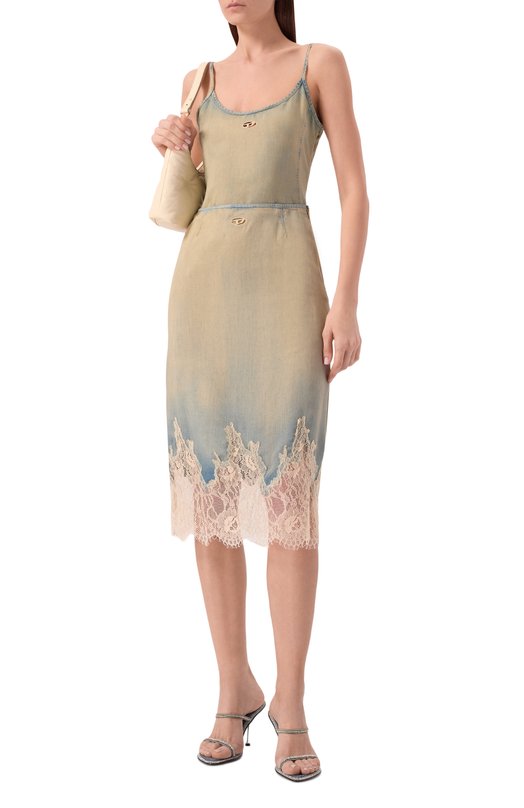 Джинсовая юбка De-Mersy Diesel A21784/0CEDE Кремовый  A21784/0CEDE Фото 2