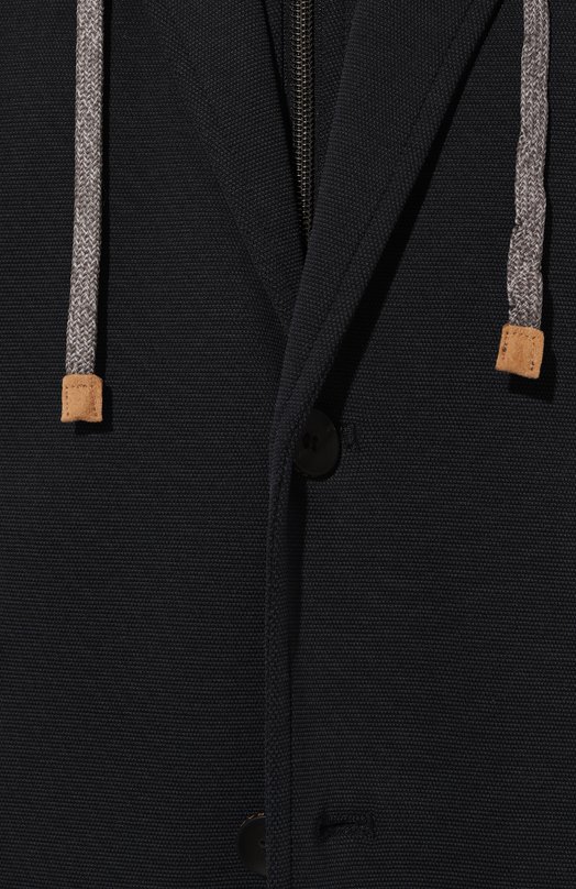 Однобортный пиджак Fradi Синий, фото 7