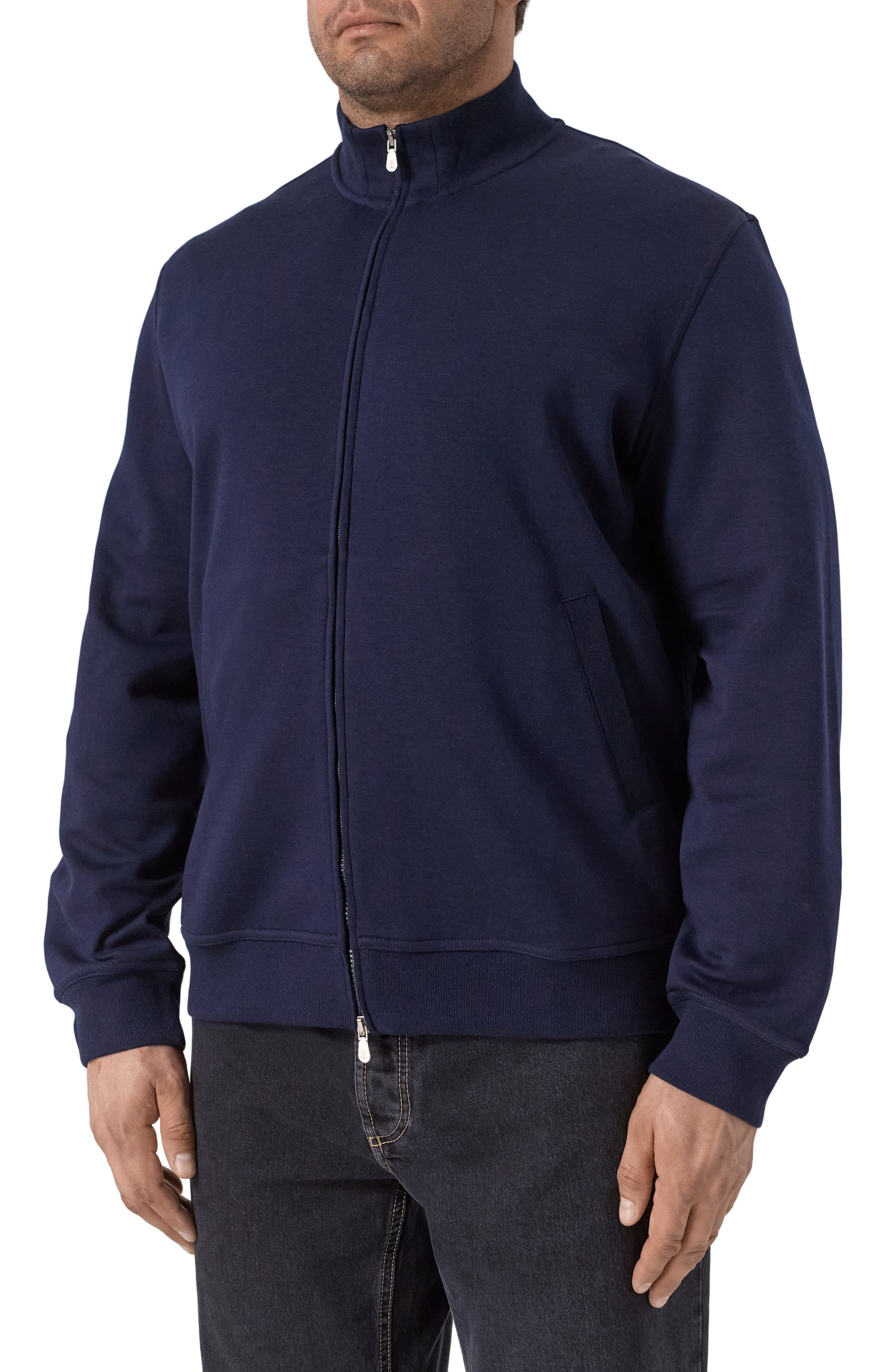 Толстовка из хлопка и кашемира BRUNELLO CUCINELLI, арт. MM8319089G, фото 3