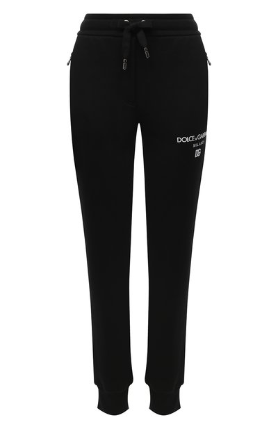 Женские хлопковые джоггеры DOLCE & GABBANA, арт. FTBX5Z/G7XJQ